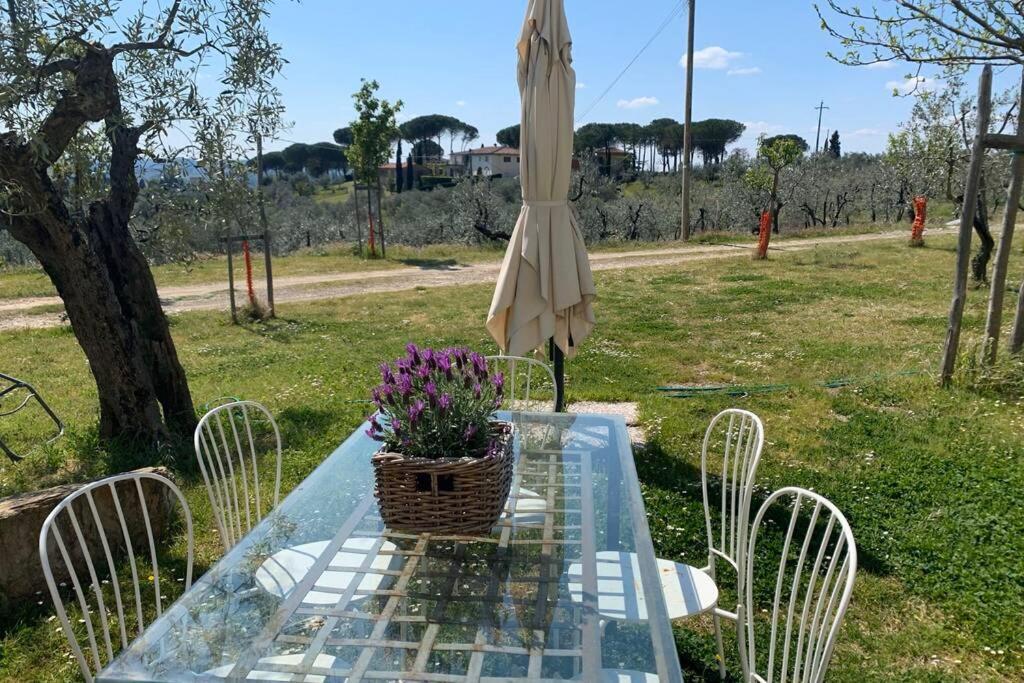 Bilocale Con Giardino Alle Porte Di Firenze Lägenhet Antella Exteriör bild