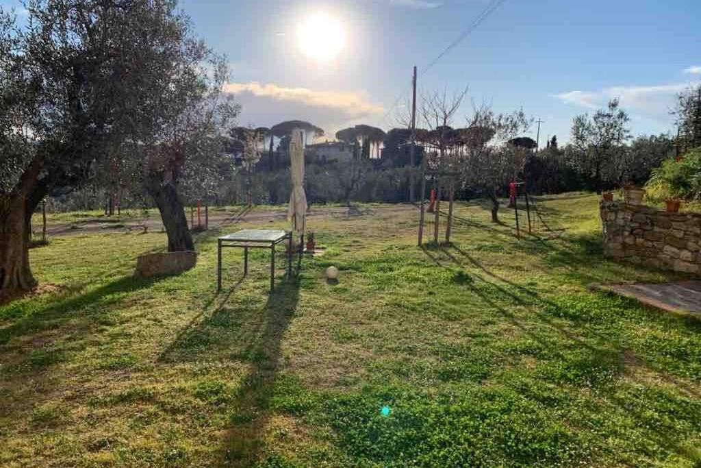Bilocale Con Giardino Alle Porte Di Firenze Lägenhet Antella Exteriör bild