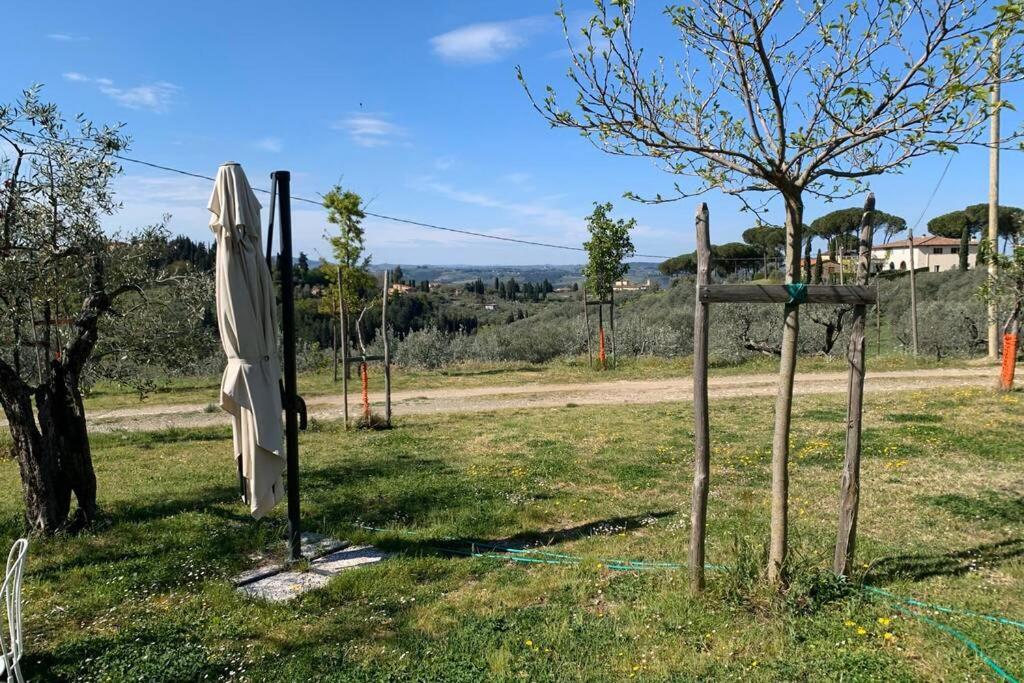 Bilocale Con Giardino Alle Porte Di Firenze Lägenhet Antella Exteriör bild