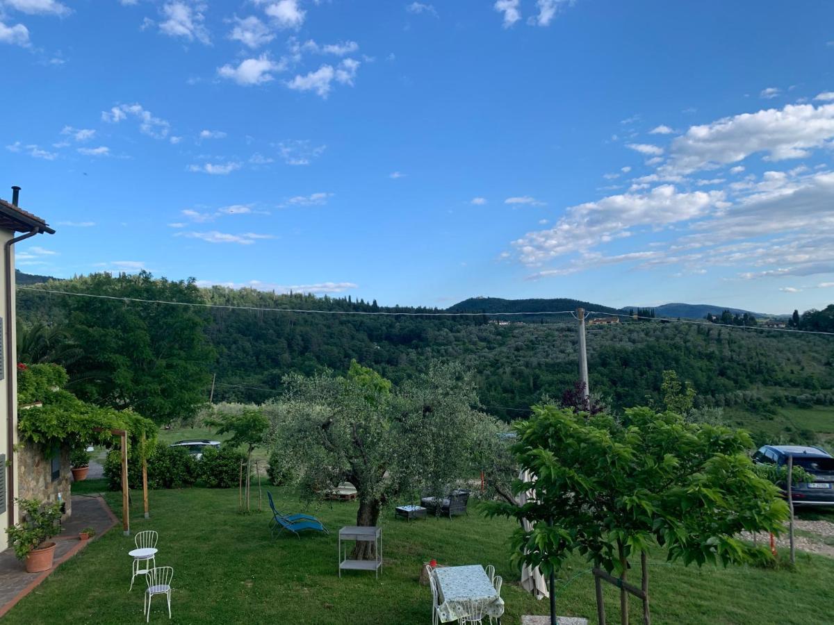 Bilocale Con Giardino Alle Porte Di Firenze Lägenhet Antella Exteriör bild